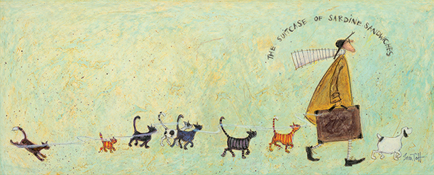 Suitcase of Sardine Sandwiches - Sam Toft